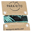 Parakito Repellent Mückenarmband Grafik Dark Explorer natürlich, nachfüllbar, wasserdicht, Schutz 24h / Tag - 15 Tage pro Nachfüllung + zwei Nachfüllungen