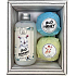 Bohemia Gifts Be wild Duschgel 250 ml + prickelnde Badekugel 2 x 100 g, Kosmetikset für Kinder