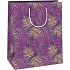 Ditipo Papier Geschenktüte 26,4 x 32,7 x 13,6 cm Lila - Farn