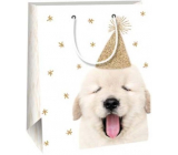 Ditipo Geschenkpapier Tasche 18 x 22,7 x 10 cm Hund