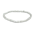 Kristall Armband elastisch facettiert Naturstein 3mm / 16 - 17cm, Stein der Steine