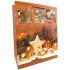 Geschenkpapiertasche Weihnachten WBL 2434 gold CZ/xSK/HU