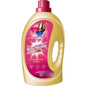 WaschKönig Gel Protein Care Wolle & Sport, 3L