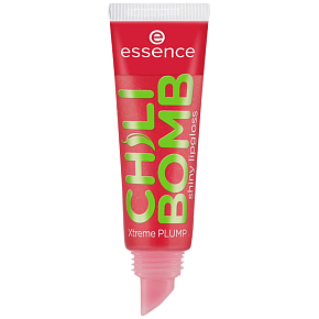 Essence Chili Bomb lesk na rty 01 Erdbeersalsa 10 ml