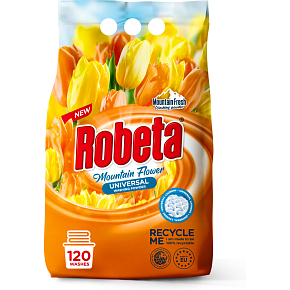 Robeta Universalwaschmittel 9 kg, 120 Waschladungen