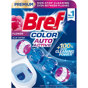 Bref WC Block Color Auto Active Flowers, 50 g