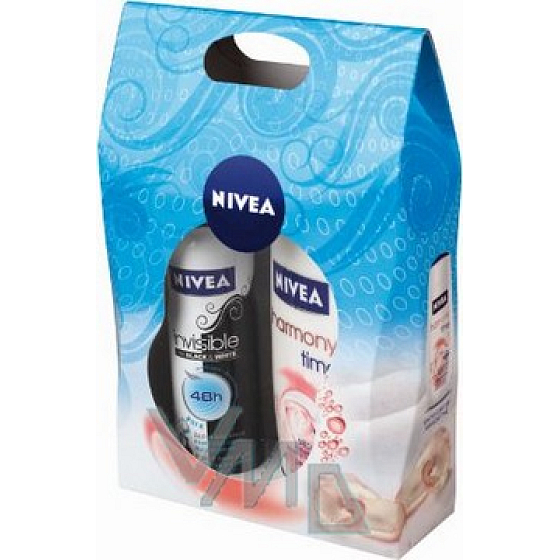 Nivea Kazpure Duschgel 250 ml + Antitranspirant Spray 150 ml, für Frauen Kosmetikset
