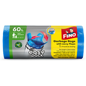 Fino Easy Pack – Müllbeutel 60 l, 20 Stk
