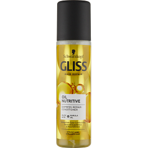 Gliss regenerierende Express-Balsam Oil Nutritive für grobes und strapaziertes Haar, 200 ml