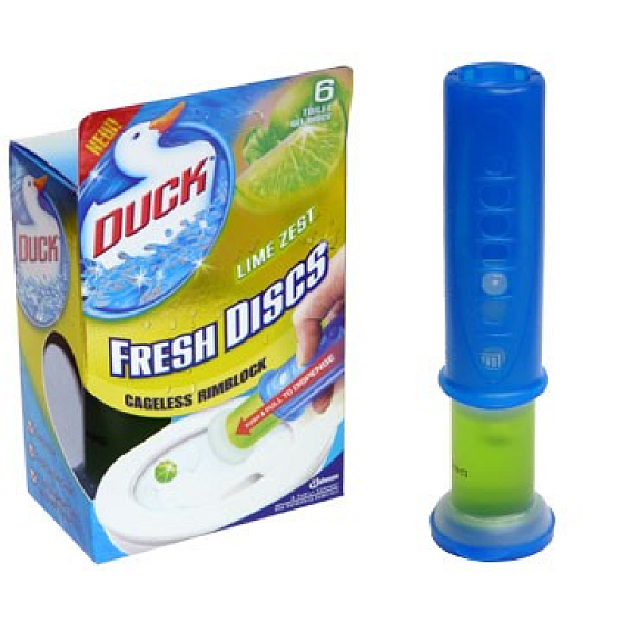 Duck Fresh Discs Kalk-Toilettengel für hygienische Sauberkeit und Frische der Toilette 36 ml
