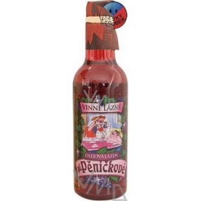 Böhmen Geschenke Wine Spa Frau Pěničková Bad Öl Bad dunkel 500 ml Böhmen Geschenke Wine Spa Frau Pěničková Bad Öl Bad dunkel 500 ml