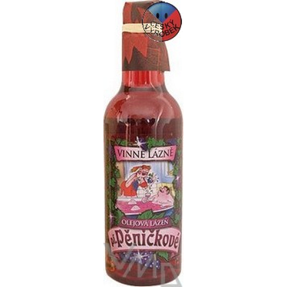 Böhmen Geschenke Wine Spa Frau Pěničková Bad Öl Bad dunkel 500 ml