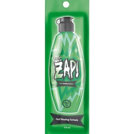 Power Tan Zap Frische Apfellotion zum Bräunen im Solarium 20 ml