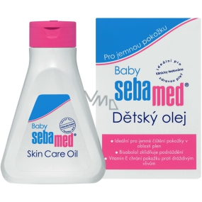 SebaMed Babyöl zur Reinigung der Haut unter den Windeln für Kinder 150 ml