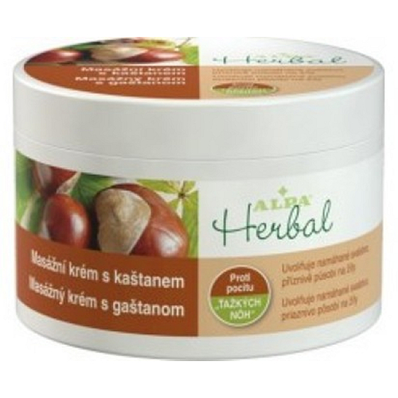 Alpa Herbal mit Kastanie Massagecreme 250 ml