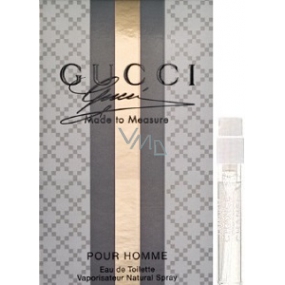 Gucci Made to Measure Eau de Toilette für Männer 2 ml mit Spray, Fläschchen