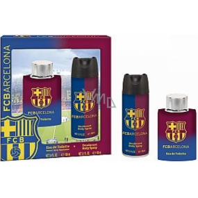 FC Barcelona Eau de Toilette 100 ml + Deodorant Spray 150 ml, Geschenkset
