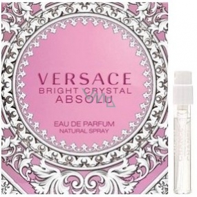 Versace Bright Crystal Absolu parfümiertes Wasser für Frauen 1 ml, Fläschchen