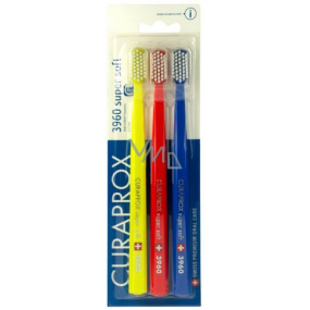Curaprox CS 3960 Sensitive Super Soft Sehr feine Zahnbürste 3 Stück Curaprox CS 3960 Sensitive Super Soft Sehr feine Zahnbürste 3 Stück