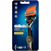 Gillette Fusion ProGlide Flexball Power Rasierer + Ersatzkopf 1 Stück + Akku 1 Stück, für Männer