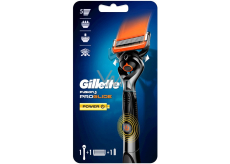Gillette Fusion ProGlide Flexball Power Rasierer + Ersatzkopf 1 Stück + Akku 1 Stück, für Männer