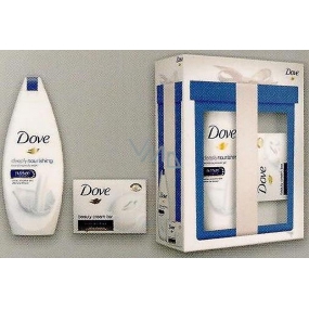 Dove Original Mini Deeply Nourishing Nourishing Duschgel 250 ml + Dove Cream Tablet 100 g, Kosmetikset