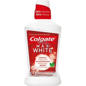 Colgate Max White Ein Mundwasser ohne Alkohol 500 ml