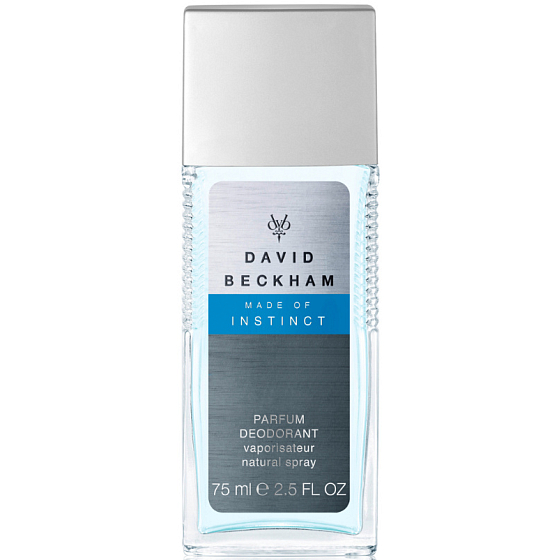 David Beckham Hergestellt aus instinkt parfümiertem Deodorantglas für Männer 75 ml
