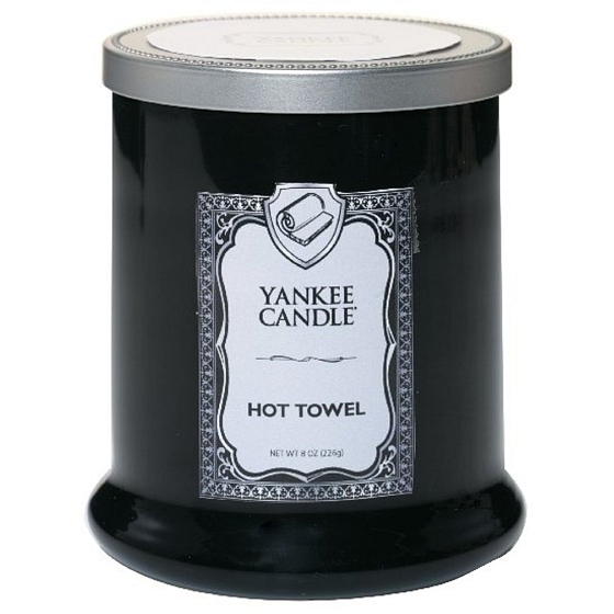 Yankee Candle Barbershop Hot Towel Tumbler - Duftkerze mit heißem Handtuch 226 g