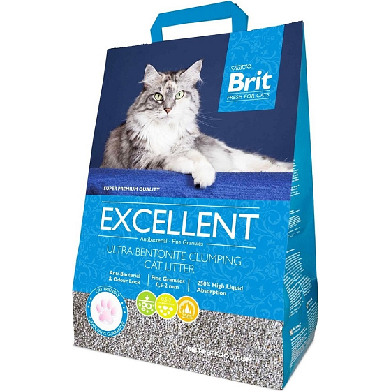 Brit Fresh for Cats Ausgezeichnete Ultra Bentonite natürliche Klumpenstreu für Katzen 5 kg