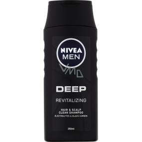 Nivea Men Deep Shampoo für Männer, 250 ml