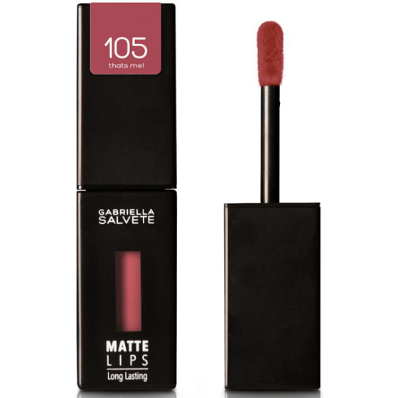Gabriella Salvete Matte Lips Langlebiger matt flüssiger Lippenstift 105 Thats Me! 4,5 ml
