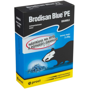 Tekro Brodisan Blue PE Granulat zur Bekämpfung von Nagetieren 150 g Tekro Brodisan Blue PE Granulat zur Bekämpfung von Nagetieren 150 g