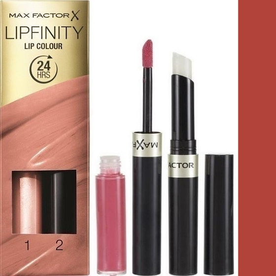 Max Factor Lipfinity Lippenstift und Glanz 150 Bare 2,3 ml und 1,9 g