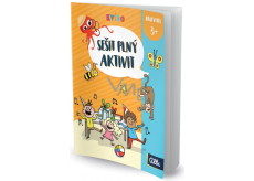 Albi Kvído Arbeitsbuch voller Aktivitäten empfohlen ab 3 Jahren