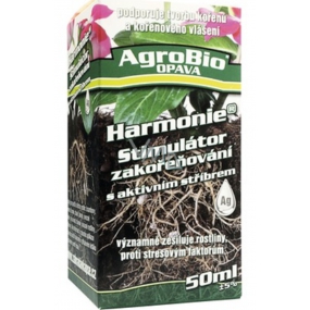 AgroBio Harmonie Wurzelstimulator mit aktivem Silber, stärkt Pflanzen und unterstützt die Wurzelbildung 50 ml