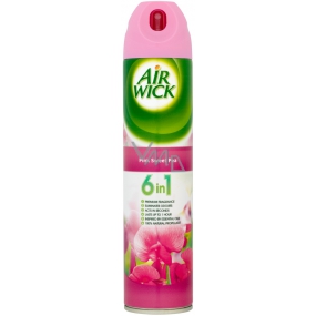 Air Wick Pink Sweet Pea - Rosa Erbse 6 in 1 Lufterfrischer Spray 240 ml
