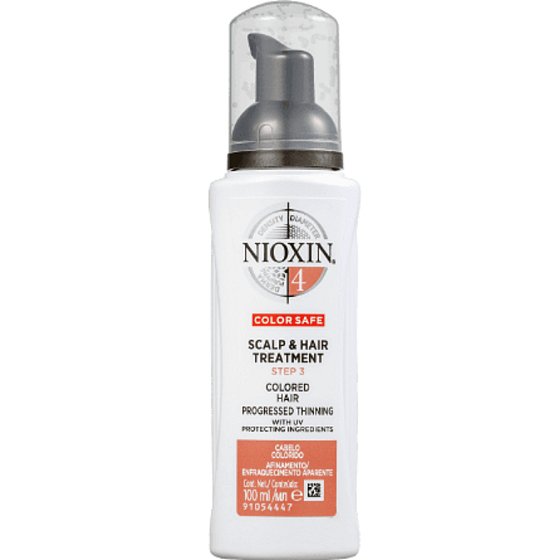 Nioxin System 4 Kopfhaut & Haar Spülfreie Pflege für stark dünner werdendes chemisch behandeltes feines Haar 100 ml