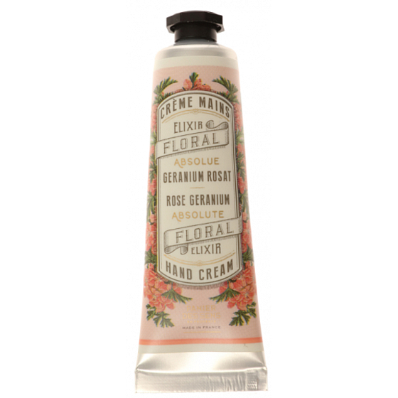 Panier des Sens Rose und Muskatnuss Luxus französische feuchtigkeitsspendende Handcreme 30 ml