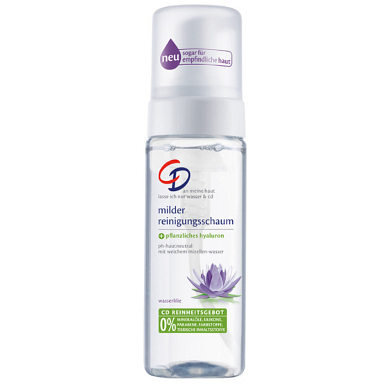 CD Wasserlilie - Seerose und Hyaluronsäure reinigender Hautschaumspender 150 ml