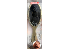 Titania Haarbürste Gold 22 cm