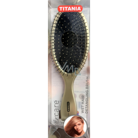 Titania Haarbürste Gold 22 cm