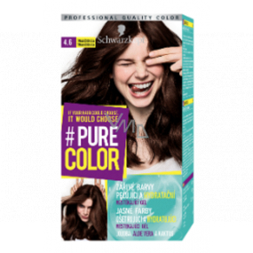 Schwarzkopf Pure Color Washout Haarfarbe 4,6 Dunkle Schokolade 60 ml