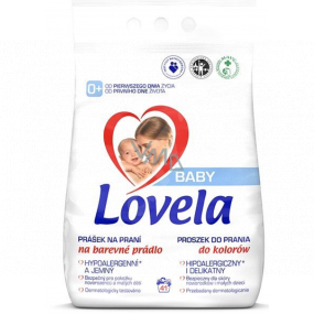 Lovela Baby Farbige Wäsche Hypoallergenes, sanftes Waschpulver 41 Dosen 4,1 kg