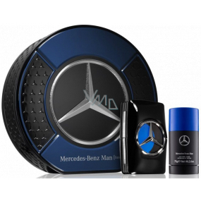 Mercedes-Benz Man Intensives Eau de Toilette für Männer 50 ml + Deostick 75 ml, Geschenkset