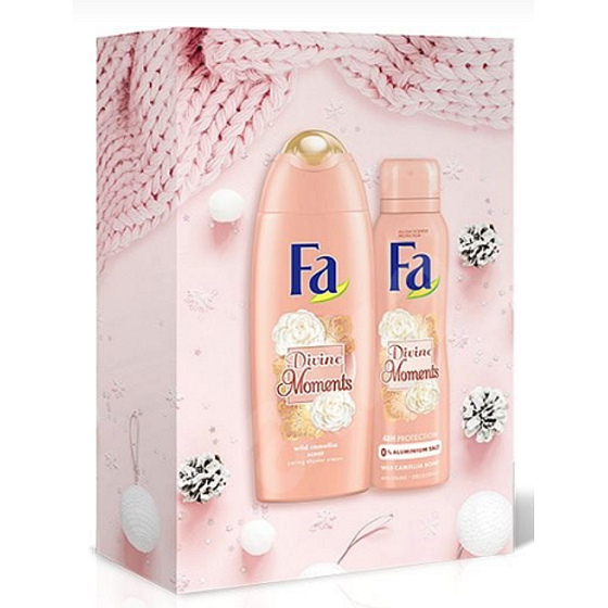Fa Divine Moment Duschgel 250 ml + Deodorant Spray 150 ml, Kosmetikset