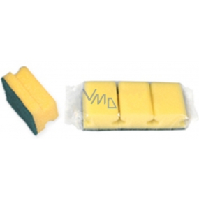 Spokar Geschirrschwamm, profiliert, 78 × 60 × 45 mm, Packung 3 Stück