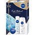 Nivea Fresh Natural Creme Soft Duschgel 250 ml + Deospray 150 ml + Creme 30 ml, Kosmetikset