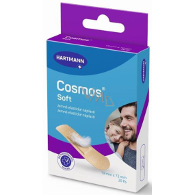 Cosmos Soft weiches elastisches Pflaster 19 x 72 mm 20 Stück