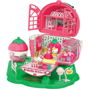Hello Kitty Strawberry House Spielset mit Figuren 2 Stück, empfohlen ab 3 Jahren